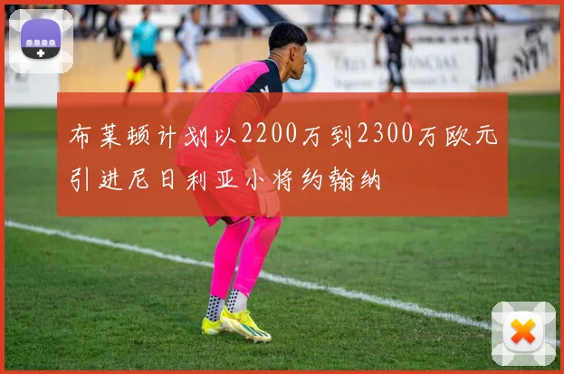 布莱顿计划以2200万到2300万欧元引进尼日利亚小将约翰纳