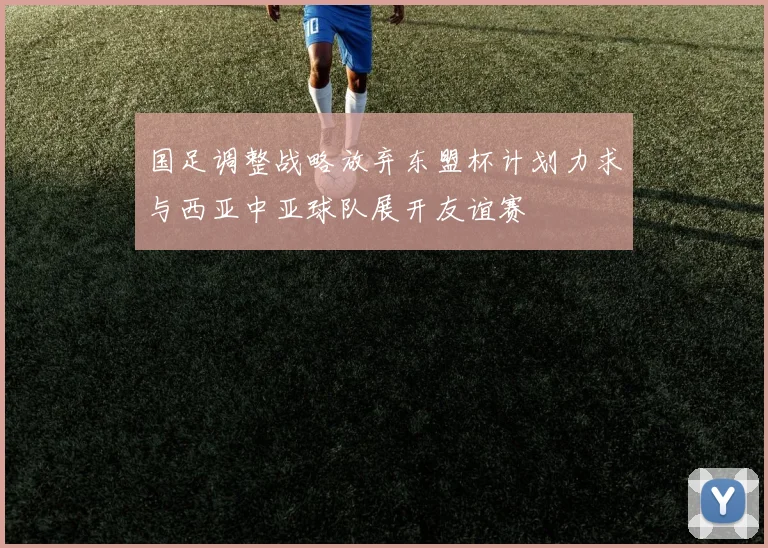 国足调整战略放弃东盟杯计划力求与西亚中亚球队展开友谊赛